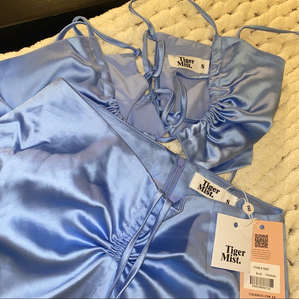 (SOLD) tiger mist athina top and starla skirt - Picture 3 of 4